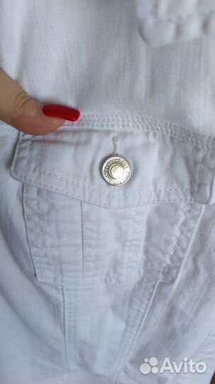 Джинсовая жилетка большой размер