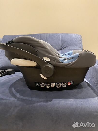 Детское автокресло Cybex Aton B i-Size Steel Grey