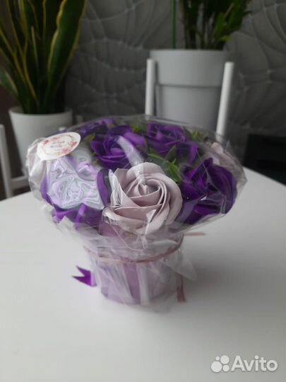 Букет цветов из мыла