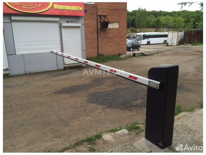 Шлагбаум под ключ