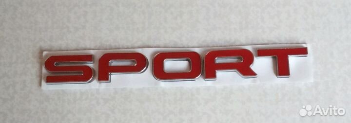 Надпись sport для RR Sport и LR Discovery Sport