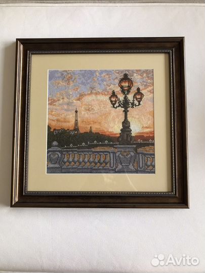 Картина вышивка