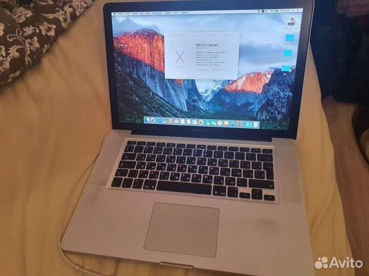 Macbook pro 15 mid 2012