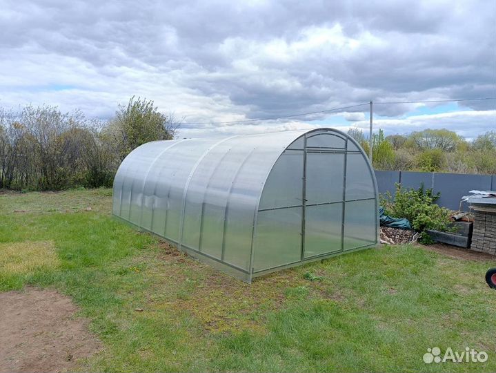 Теплицы в наличии (каркас + поликарбонат)