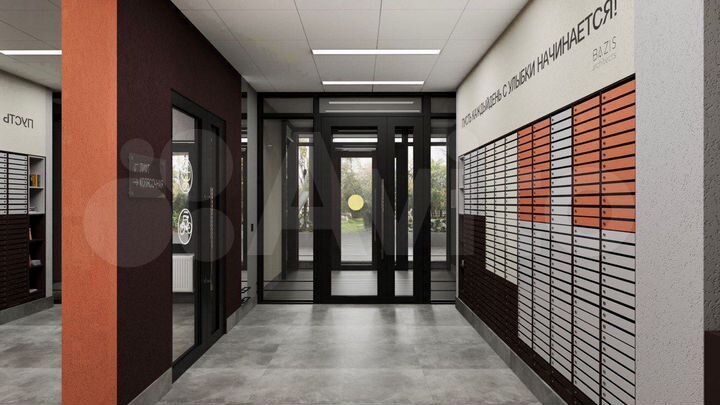 2-к. квартира, 43,4 м², 19/19 эт.