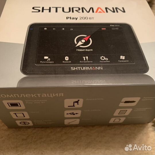 Навигатор штурман play 200 bt, shturmann