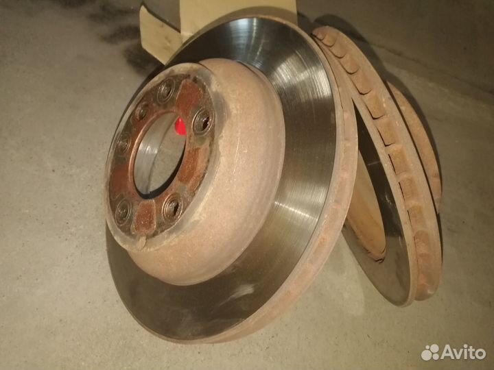 Диски тормозные 330мм touareg