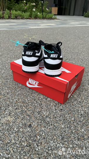 Nike Dunk Low Retro white black panda оригинал