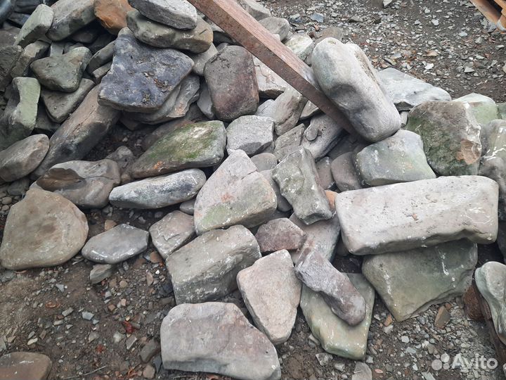 Камень плитняк природный бу