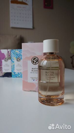 Yves Rocher парфюмерная вода Matin Blanc 100мл
