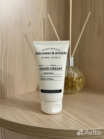 Zielinski rozen крем для рук vanilla