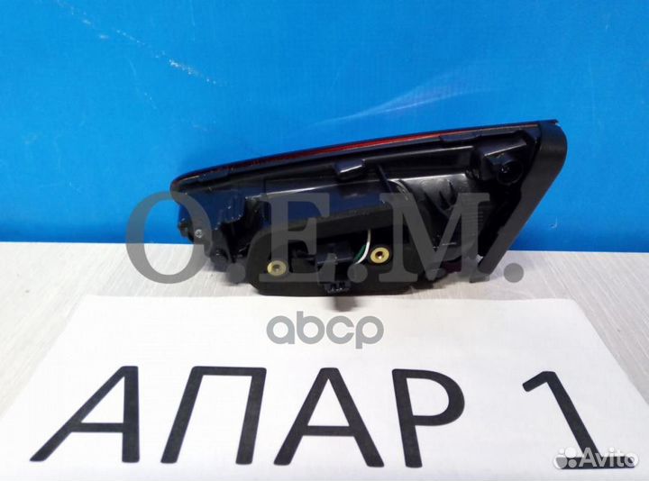 Фонарь левый внутренний Volkswagen Polo sedan 6