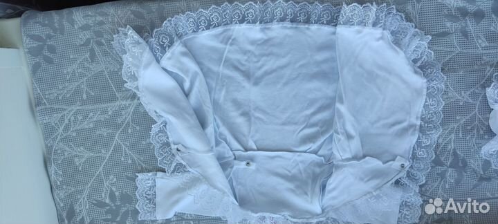 Крестильный набор с косынкой новый рост 74