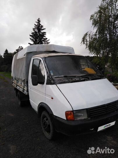 ГАЗ ГАЗель 3302 2.4 МТ, 1998, битый, 38 000 км