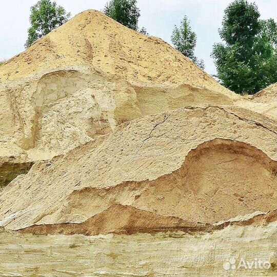 Песок карьерный