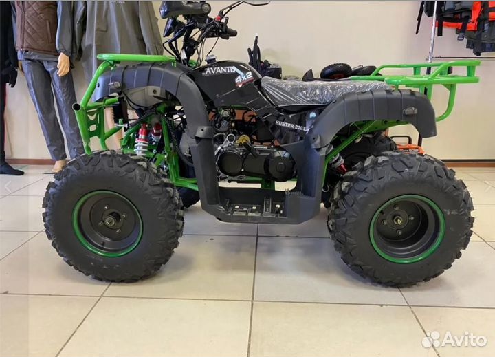 Квадроцикл ATV hunter 200 lux витринный