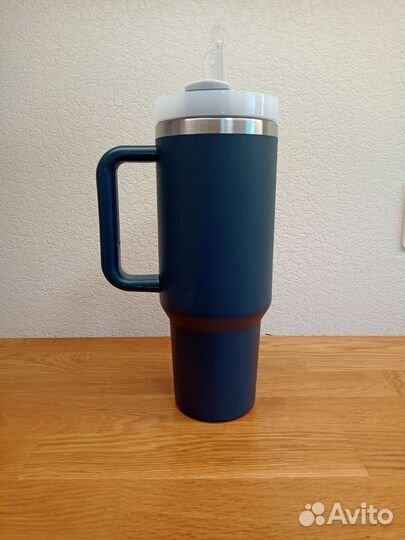 Термокружка с трубочкой 1200 мл