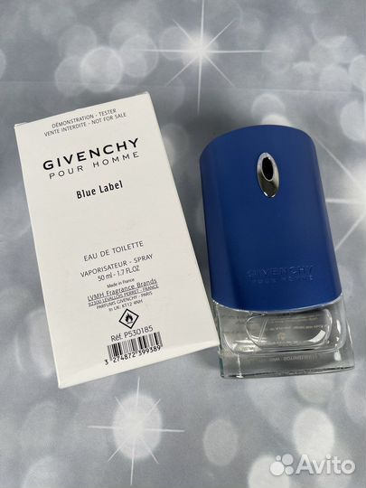 Givenchy Pour Homme Blue Label, Оригинал