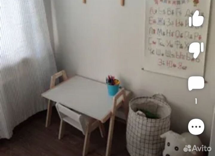 Детский стол и стул