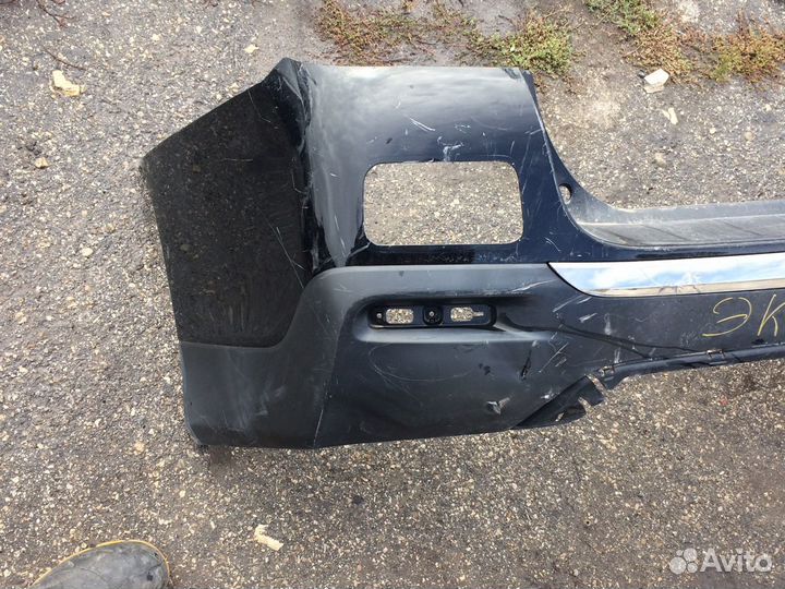 Бампер задний toyota highlander