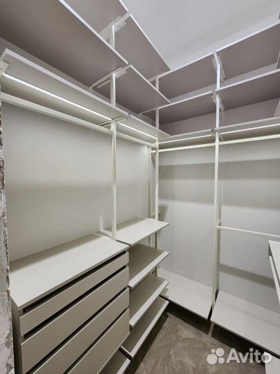 Гардеробная система на заказ