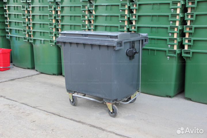 Мусорный Пластиковый Бак 1100л C2003