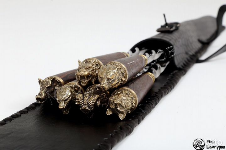 Шашлычный набор в колчане 