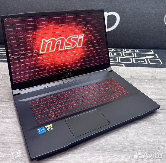 Игровой ноутбук MSI Katana 17.3 RTX 3050 / 144Hz