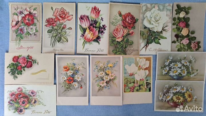 Антикварные открытки