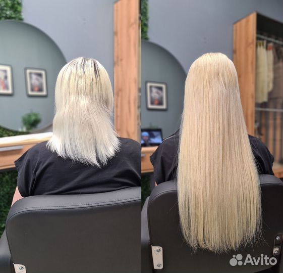 Наращивание волос, снятие, коррекция, капсуляция