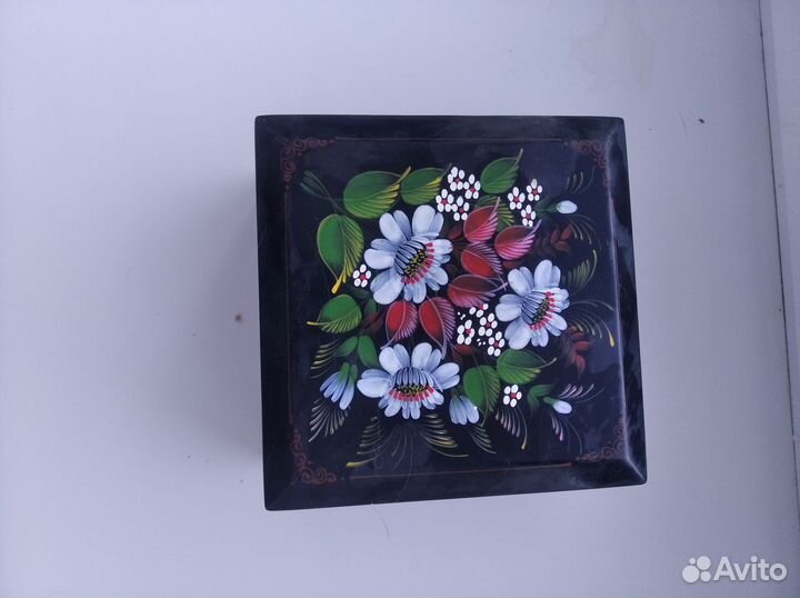 Шкатулка деревянная СССР