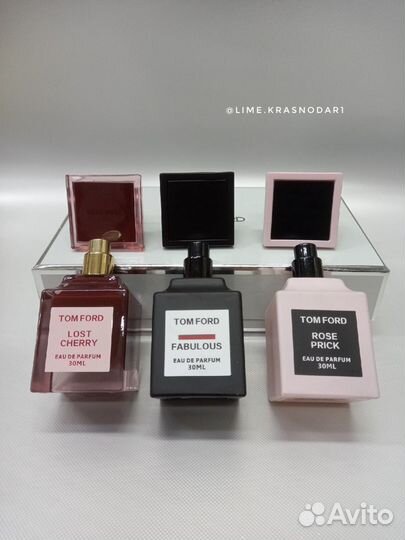 Подарочный набор Том Форд из 3 ароматов по 30 мл