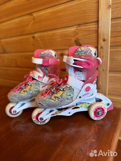 Ролики раздвижные 26-29 размер