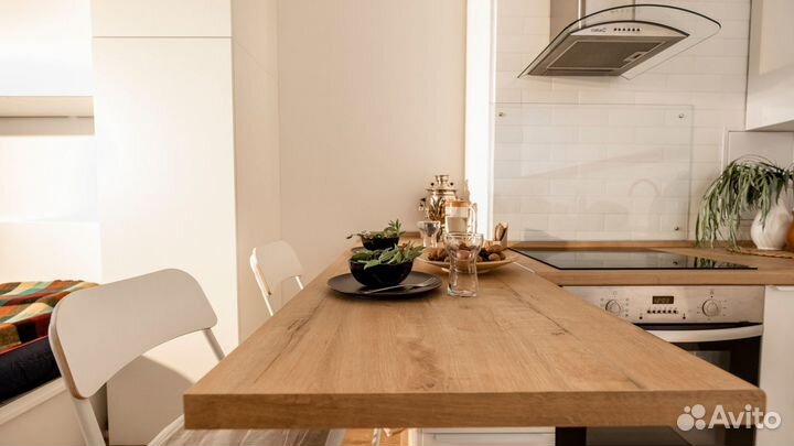 Кухонный гарнитур Капри угловая и прямая