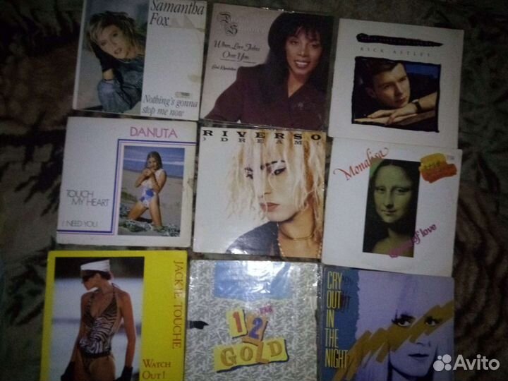 Электронная музыка 80-90-x на виниле.пластинки