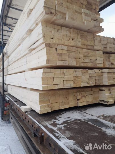 Доска обрезная 200х50х6000 осина