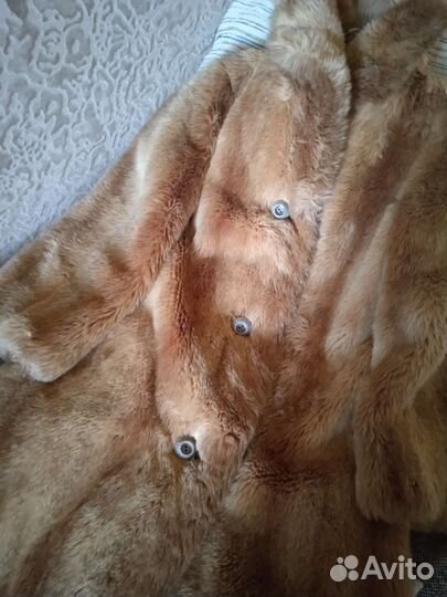 Шубка искусственная под лису. Винтаж. СССР