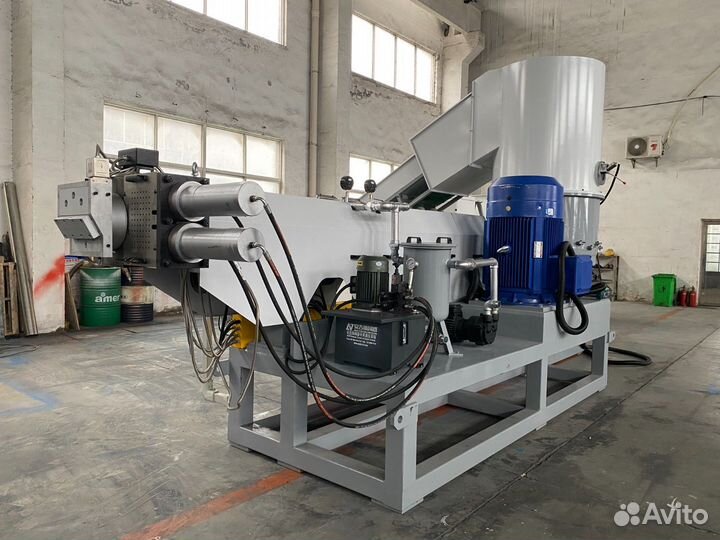 Гранулятор с термокомпактром 100 мм пнд пвд пленка