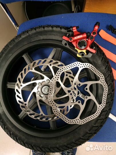 Электровелосипед Kugoo V1 (Jilong) прокачан