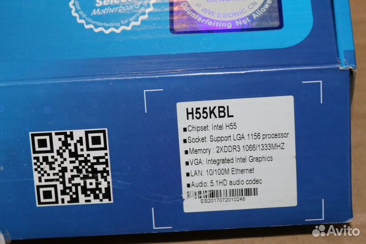 Материнская плата Esonic Socket-1156