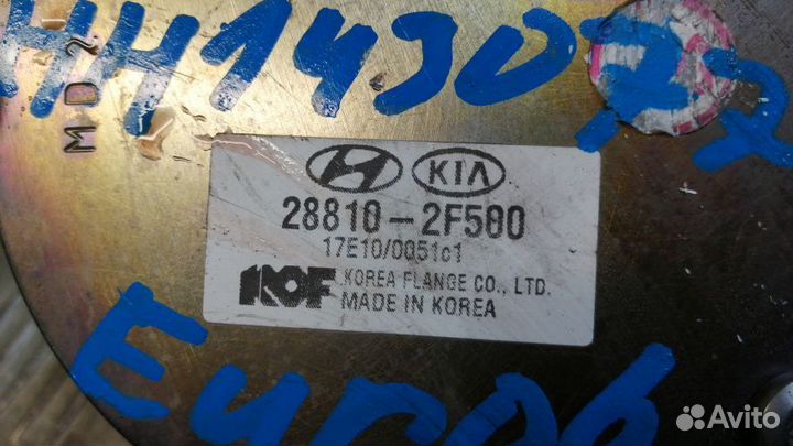 Вакуумный насос Hyundai Staria