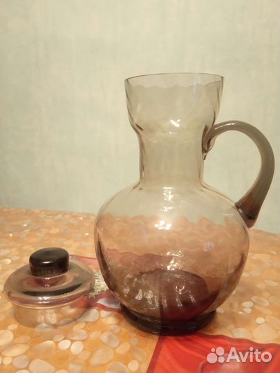 Советский кувшин стекло