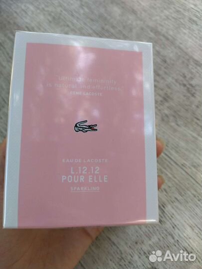 Туалетная вода Lacoste L.12.12 Pour Elle Spar