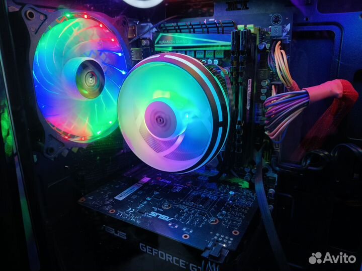 Игровой компьютер gtx 1660 super монитор 144гц