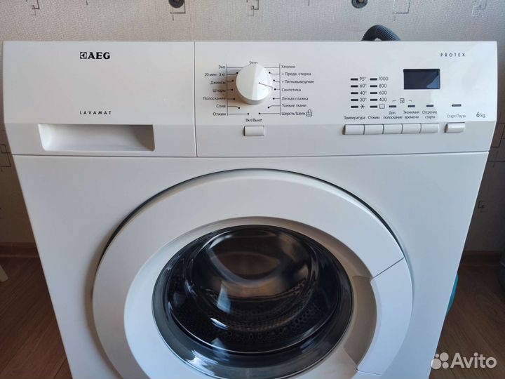 Стиральная машина AEG, узкая, сборка Италия