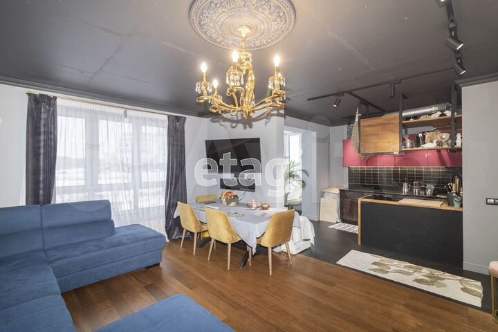 2-к. квартира, 63,2 м², 2/4 эт.