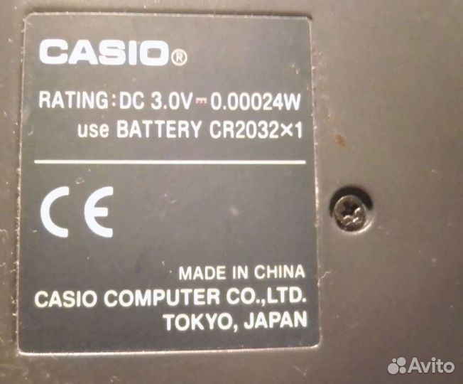 Casio- органайзер цифровой дневник Винтаж
