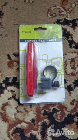 Задний велофонарь