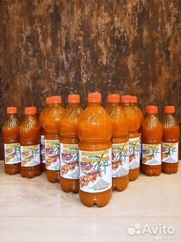 Облепиховый концентрат, сироп, сок облепиховый