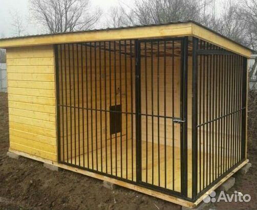 Утепленный вольер вн-71